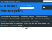 Tablet Screenshot of classic-bike-shop.com