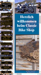 Mobile Screenshot of classic-bike-shop.de